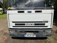2003 IVECO 7.5T HIAB FLATBED LORRY - 37