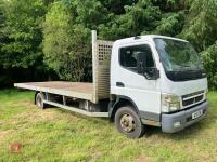 2011 MITSUBUSHI CANTER FLATBED LORRY