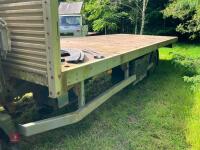 2011 MITSUBUSHI CANTER FLATBED LORRY - 6