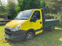 2013 ISUZU 35C13 DROP SIDE FLATBED VAN - 7