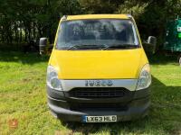 2013 ISUZU 35C13 DROP SIDE FLATBED VAN - 8