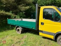 2013 ISUZU 35C13 DROP SIDE FLATBED VAN - 11
