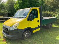2013 ISUZU 35C13 DROP SIDE FLATBED VAN - 27