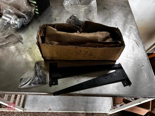 BOX OF BLACK GATE FURNTURE, ETC