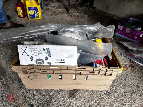 LRG QTY ZIP TIES & VEHICLE LIGHT BULBS
