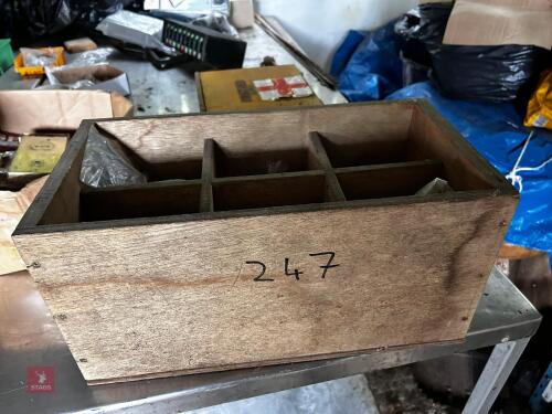 BOX OF VARIOUS CUPBOARD FURNITURE