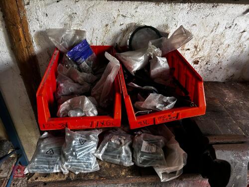 HYDRAULIC FITTINGS, SCREWS, BOLTS, ETC