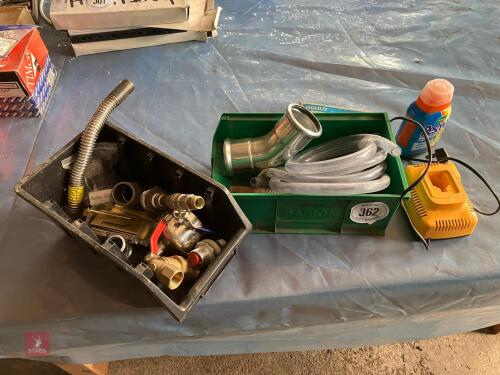 WORKSHOP CONSUMABLES & BATTERY CHARGER