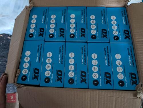 1000 LARGE NITRILE GLOVES