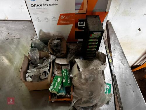 WASTE FITTINGS, SCREWS, LATCHES, ETC