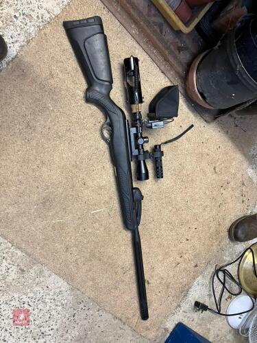 CAMO VARMINT SWARM 22 AIR RIFLE