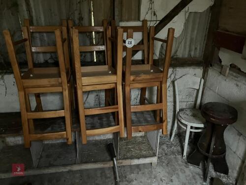 8 CHAIRS