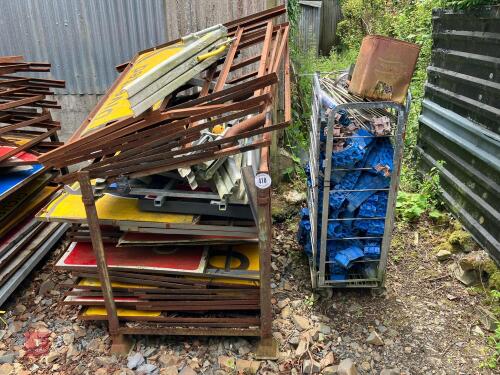 STILLAGE, TROLLEY & ROAD SIGNS