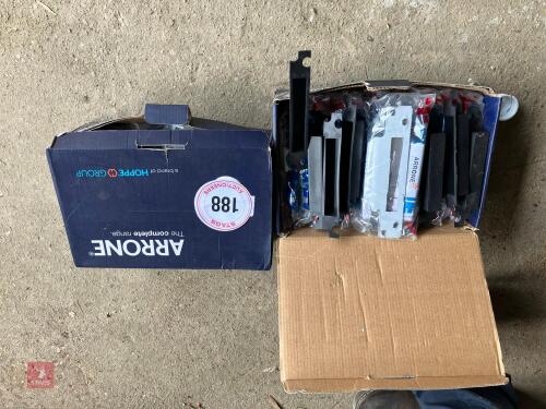 2 BOXES OF MOLTICE SASH LOCKS