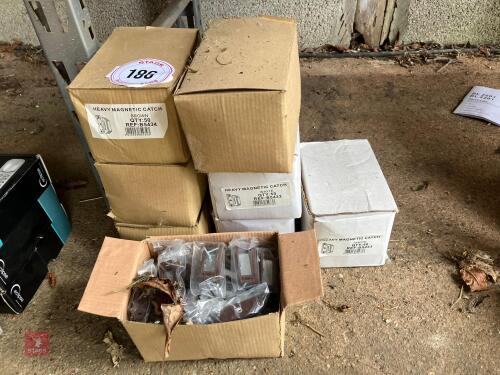 8 BOXES OF MAGNETIC CATCHES