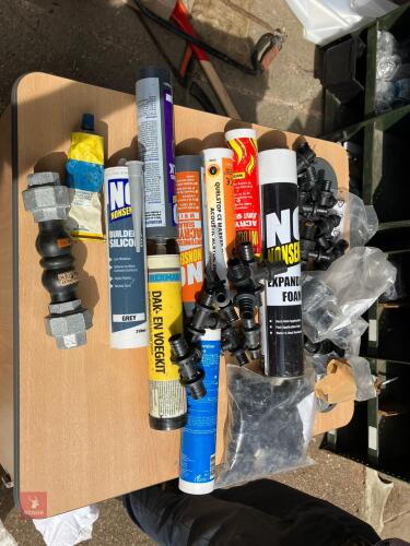 PIPE COUPLERS & MASTIC ETC