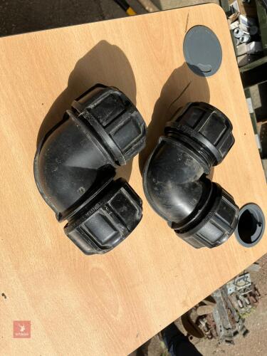 2 X 63MM PIPE ELBOWS