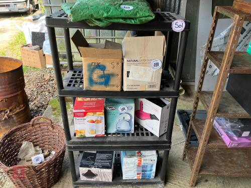PLASTIC STORAGE/DISPLAY RACK