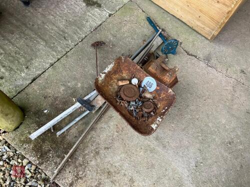 WEIGH SCALES & FIRE TOOLS