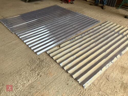 3 CLEAR PLASTIC ROOF SHEETS
