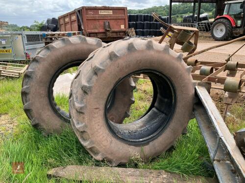 2 X 540/65 R28 FRONT TRACTOR TYRES