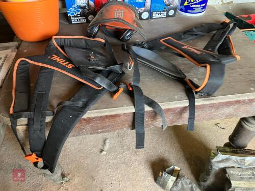 2 STIHL STRIMMER HARNESSES