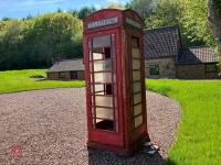 ORIGINAL ROYAL MAIL TELEPHONE BOX - 10