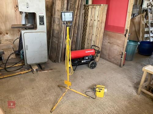 SINGLE WORKLIGHT & TRANSFORMER