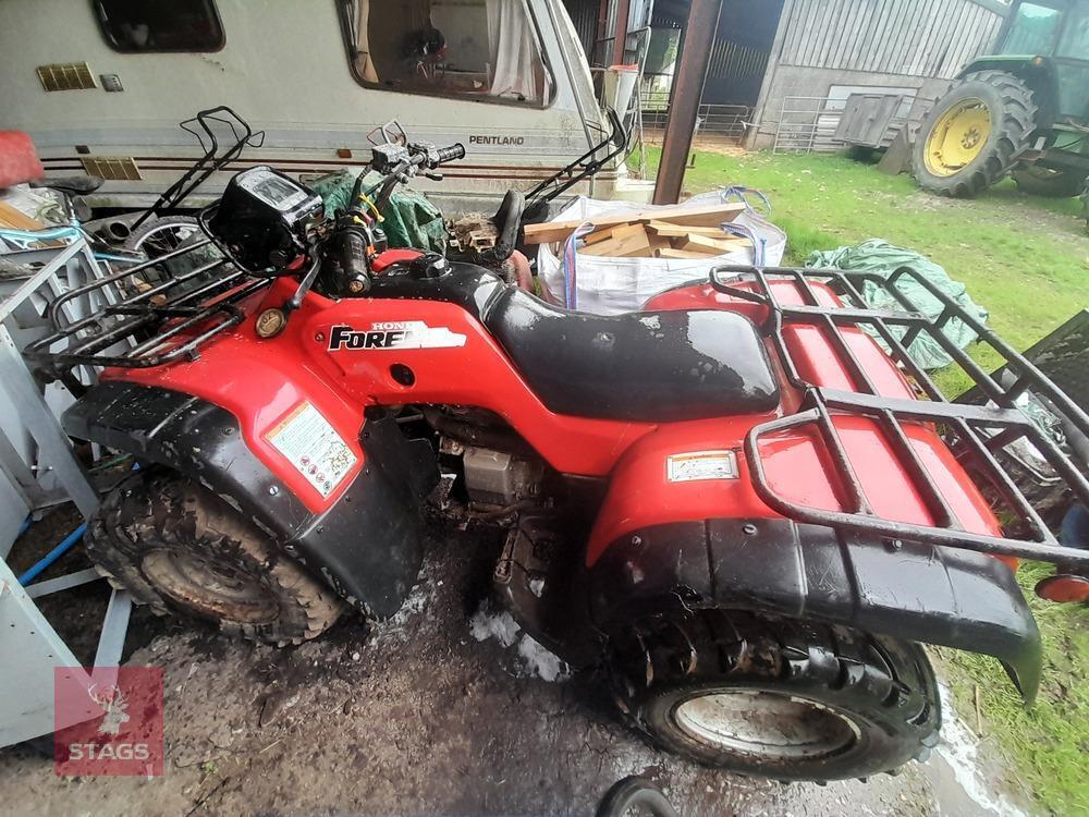 2004 HONDA FOREMAN TRX 450 QUAD BIKE S/R