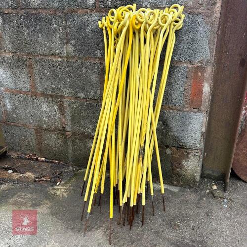 QTY OF PIGTAIL ELECTRIC FENCING STAKES