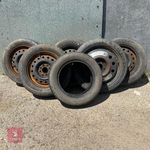SELECTION OF WHEELS & TYRES