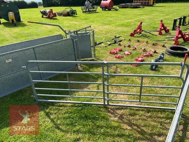 8' W.M IRONWORKS 6 BAR RACE HURDLES