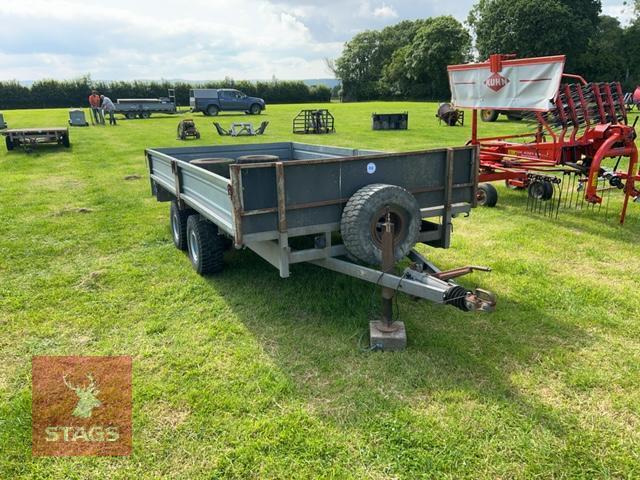 IFOR WILLIAMS 12' FKATBED TRAILER