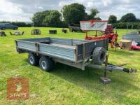 IFOR WILLIAMS 12' FKATBED TRAILER - 2