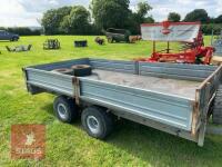 IFOR WILLIAMS 12' FKATBED TRAILER - 3