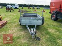 7' X 4.5' GALVANISED CAR TRAILER - 2