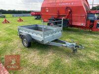 7' X 4.5' GALVANISED CAR TRAILER - 3