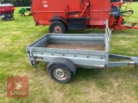 7' X 4.5' GALVANISED CAR TRAILER - 4