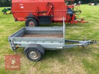 7' X 4.5' GALVANISED CAR TRAILER - 5
