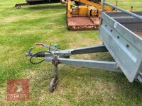 7' X 4.5' GALVANISED CAR TRAILER - 10