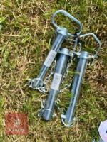 3 DRAW BAR PINS - 2