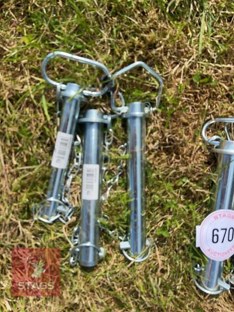 3 DRAW BAR PINS