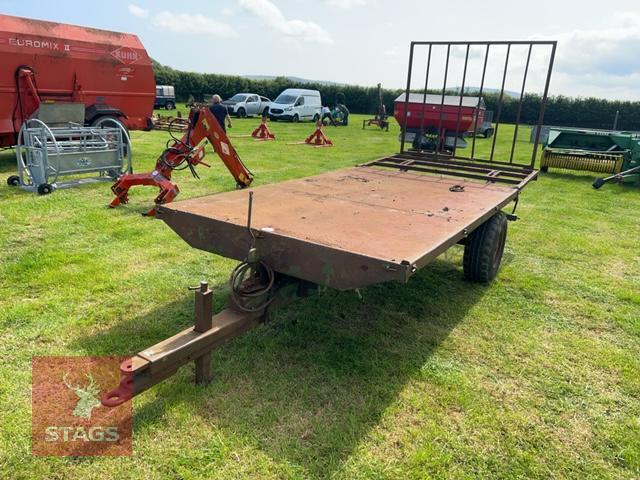 10' 6'' FLATBED BALE TRAILER
