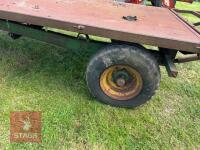 10' 6'' FLATBED BALE TRAILER - 9