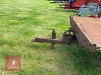 10' 6'' FLATBED BALE TRAILER - 10
