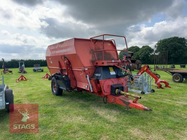 2004 KUHN EUROMIX II 1460 FEEDER WAGON