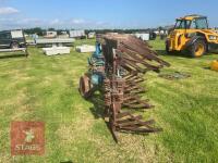 LEMKEN DL120 4 FURROW REVERSABLE PLOUGH - 4