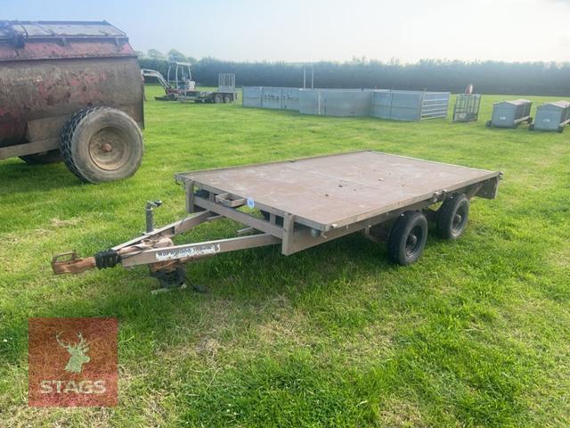 I.W 10' X 5' 6'' FLATBED TRAILER