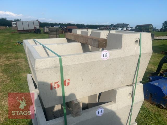 15G MAXWELL CONCRETE WATER TROUGH
