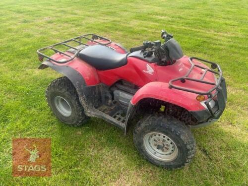 2009 HONDA TRX250 QUAD BIKE